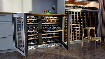 картинка Комбинированный винный шкаф Meyvel MV46PRO-KWT2 